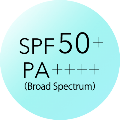 SPF50+ PA++++ （国内表示規格最高値）